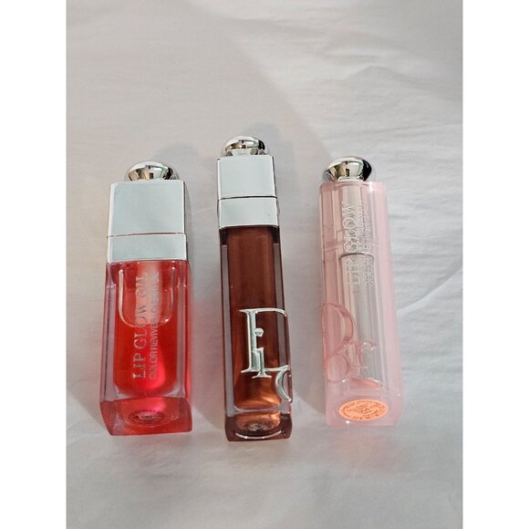 New Dior lip oil, maximizer and Lip balm bundle set , make up lot - Picture 3 of 3